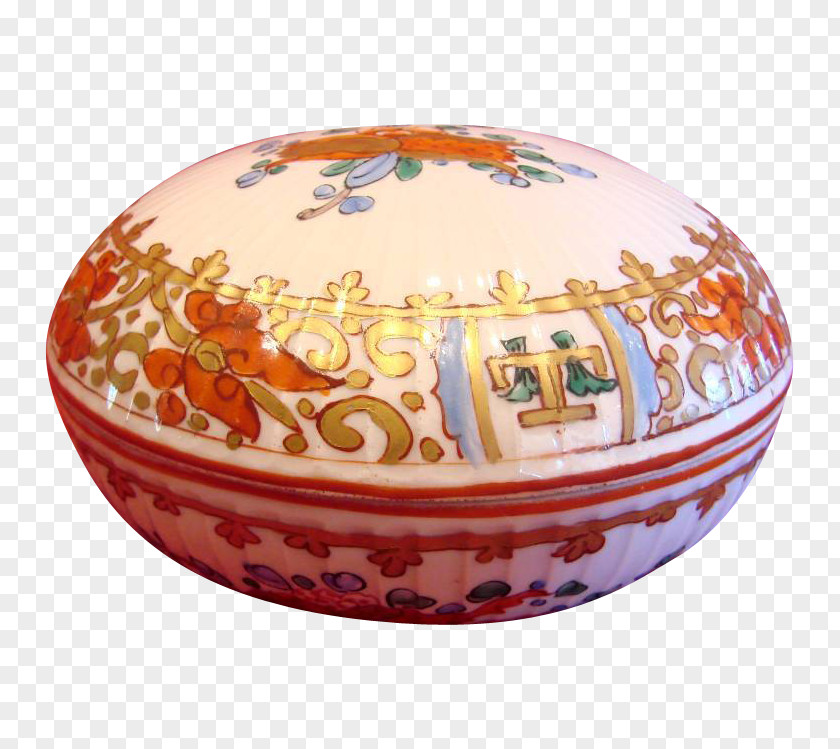 Antique Limoges Porcelain Mehun-sur-Yèvre Pottery PNG