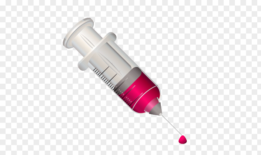 Cartoon Syringe Injection PNG