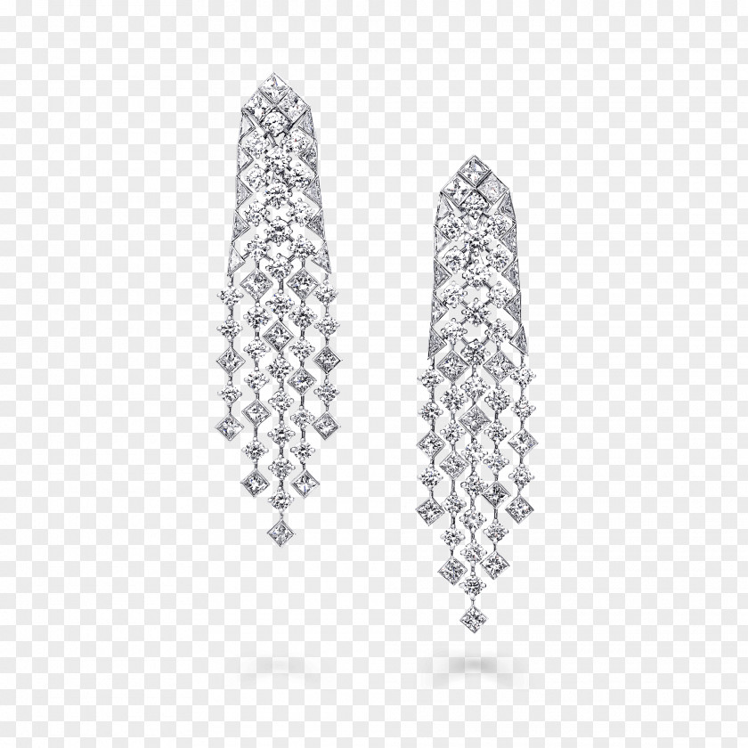 Diamond Earring Graff Diamonds Jewellery Brilliant PNG