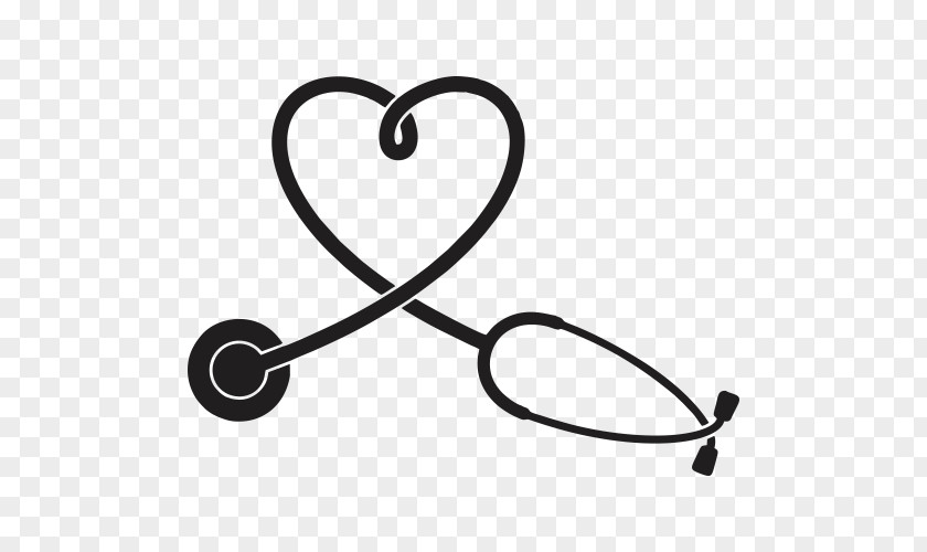 Heart Stethoscope Nursing Clip Art PNG
