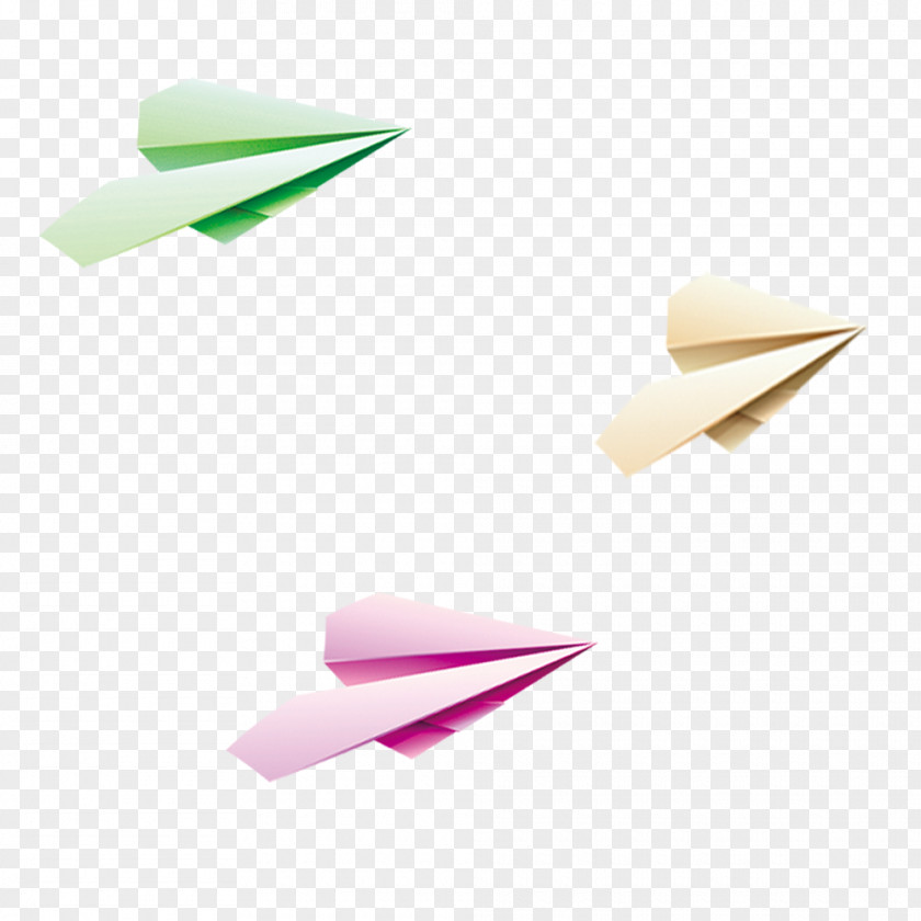 Paper Airplane Angle Pattern PNG