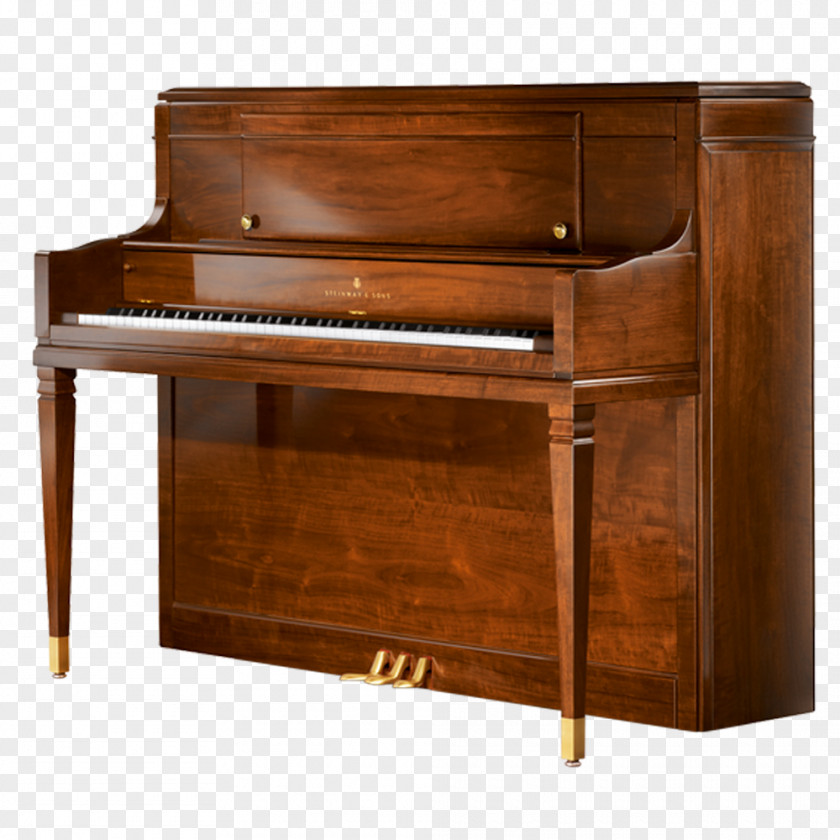 Piano Steinway & Sons Upright Grand Musical Instruments PNG