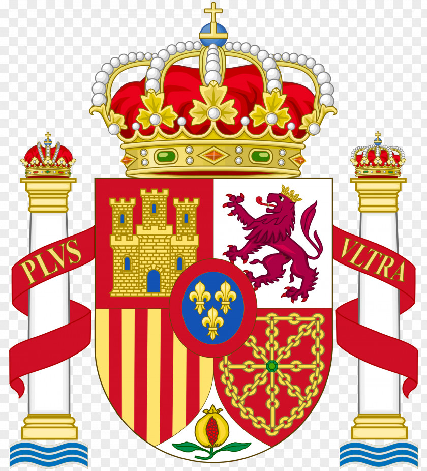 Plus Ultra Coat Of Arms Spain Spanish Empire The King PNG