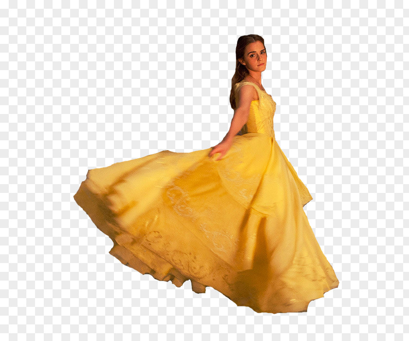 Beauty And The Beast Belle Wedding Dress Costume PNG