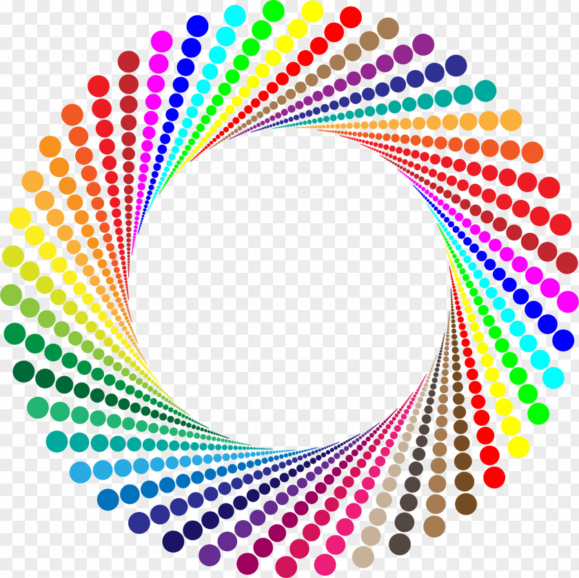 Colorful Color Circle Clip Art PNG