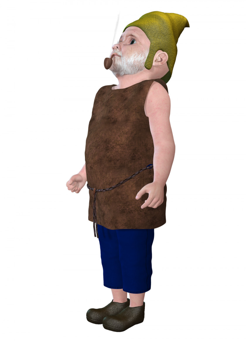 Dwarf Costume Mascot Snout Pet Fur PNG