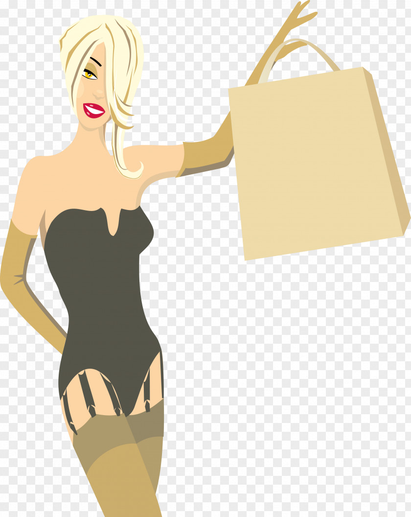 Fashion Shopping Clip Art PNG