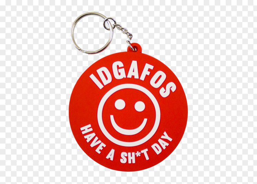 Francism Clothing Corporated Key Chains Smiley Font PNG