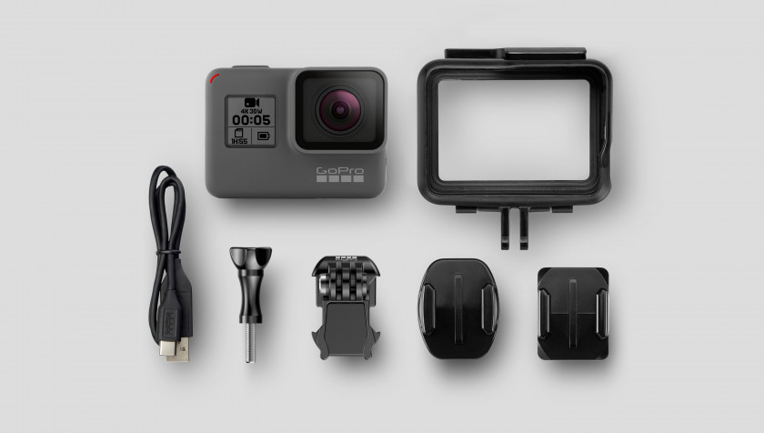 Gopro Cameras GoPro HERO5 Black Action Camera 4K Resolution PNG
