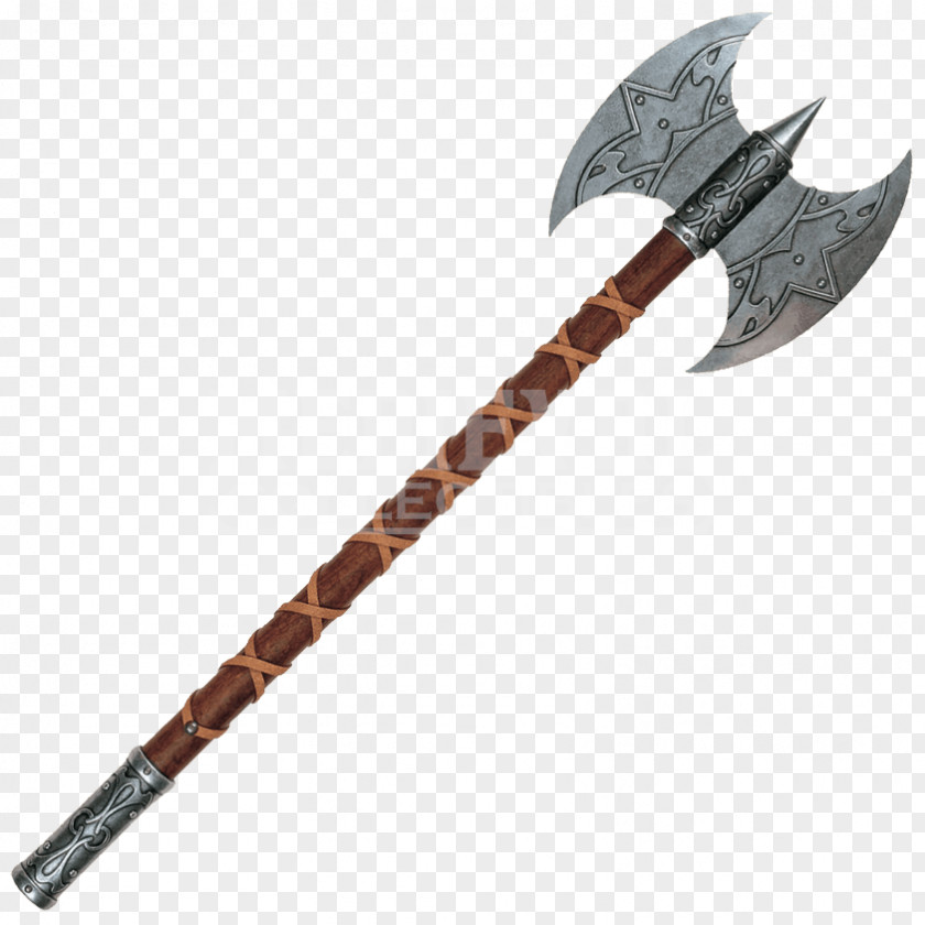 Medieval Battle Axe Dane Weapon Pollaxe PNG