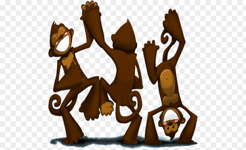 Monkey Party Dance Simian PNG