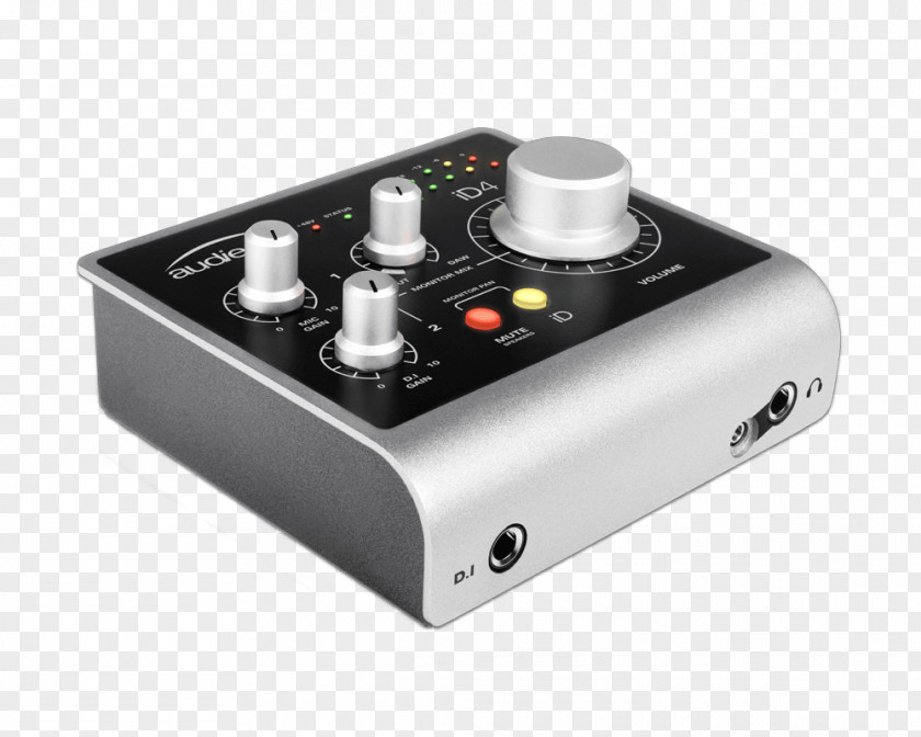 Recording Studio Microphone Preamplifier Audient Audio PNG