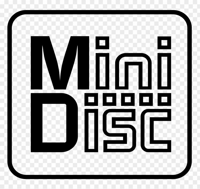 Sony MiniDisc Compact Disc Logo PNG