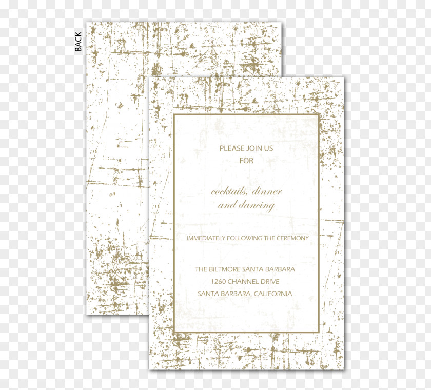 Wedding Invitation Paper Font PNG