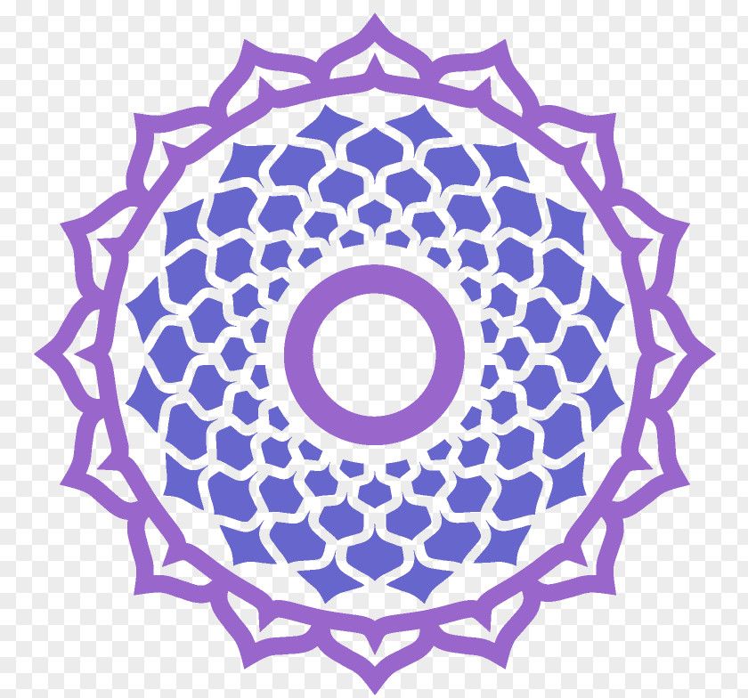 Chakra Sahasrara Third Eye Crystal Healing Meditation PNG