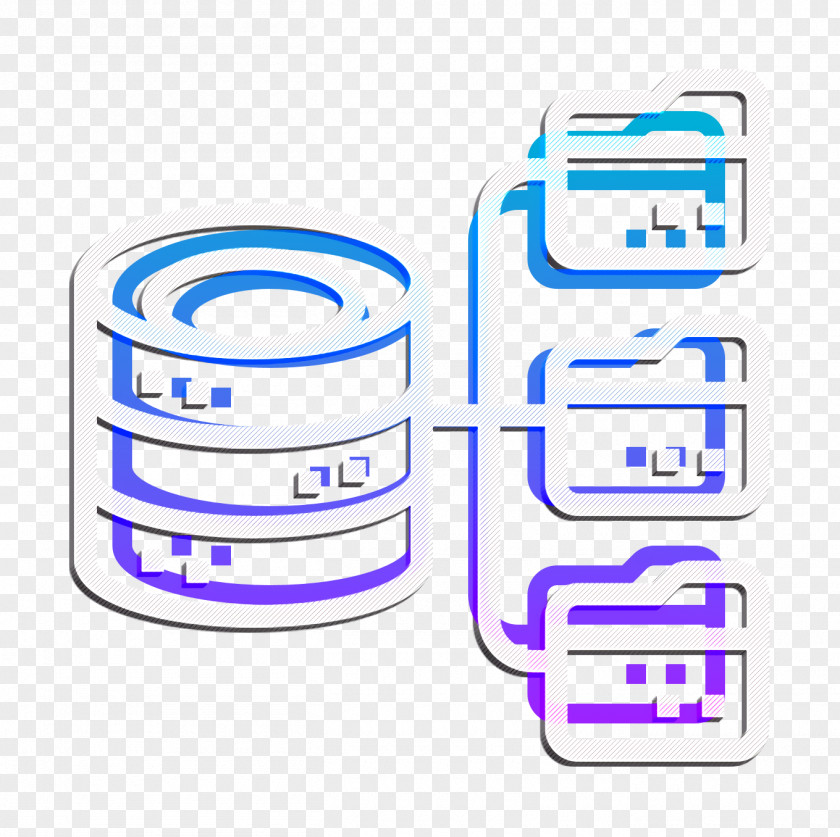 Database Management Icon Files And Folders Hosting PNG