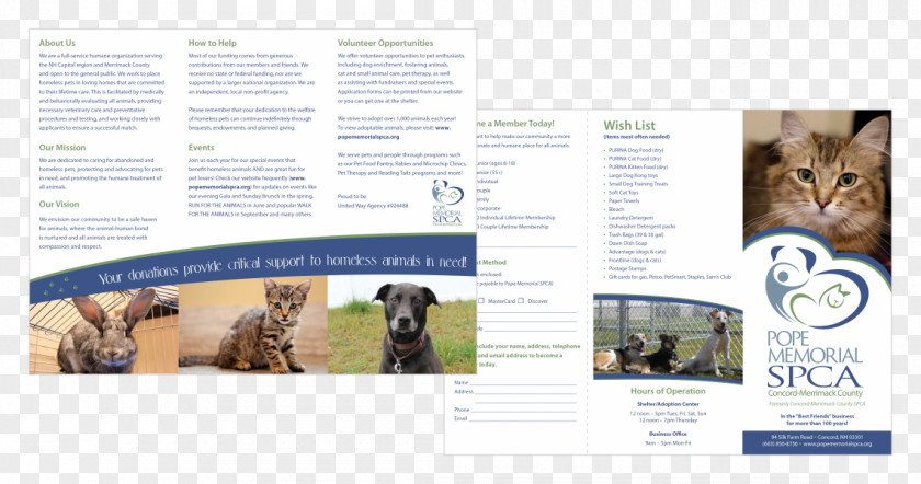 Iowa City Animal Care And Adoption Center Advertising Brochure Brand Font PNG