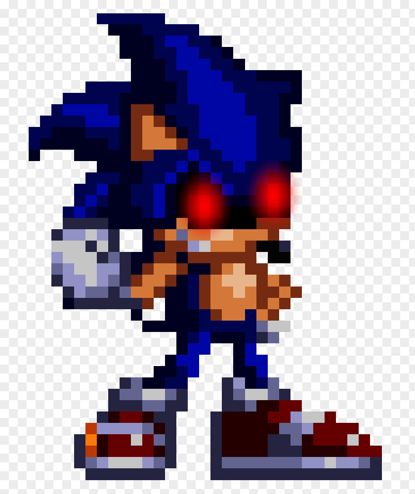 8 BIT Sonic The Hedgehog 2 Generations Doctor Eggman Pixel Art PNG