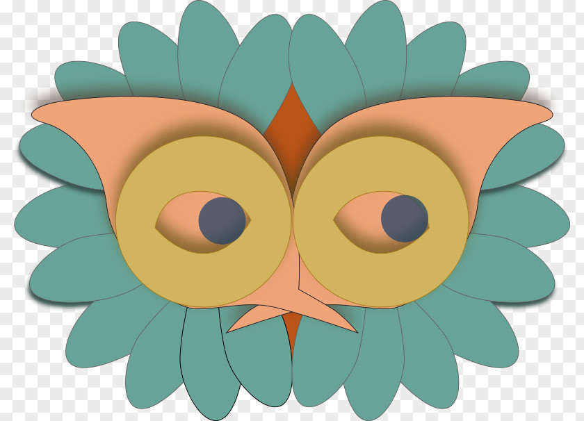 Bird Party Owl Mask Clip Art PNG