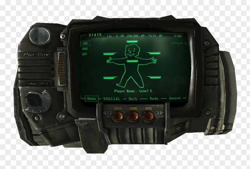 Fallout 3 Pip-Boy 4 Fallout: New Vegas Wikia PNG