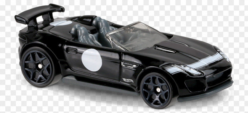 Jaguar Black Wheel 2016 F-TYPE Project 7 Sports Car PNG