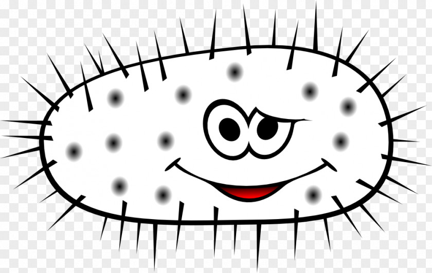 White Lines Bacteria Microorganism Virus Clip Art PNG