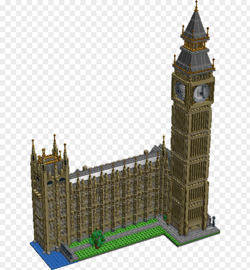 Big Ben Building Bricklink PNG