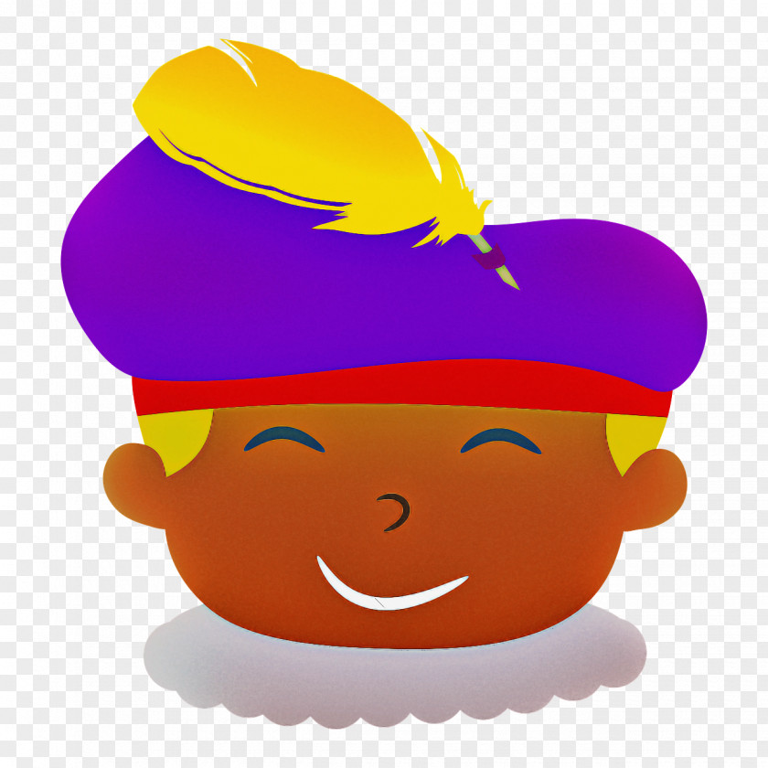 Cartoon Smile Headgear PNG