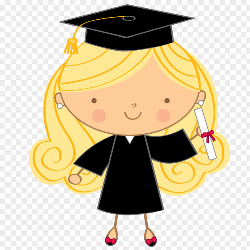 Graduation Gown Ceremony School Education Diploma Clip Art PNG