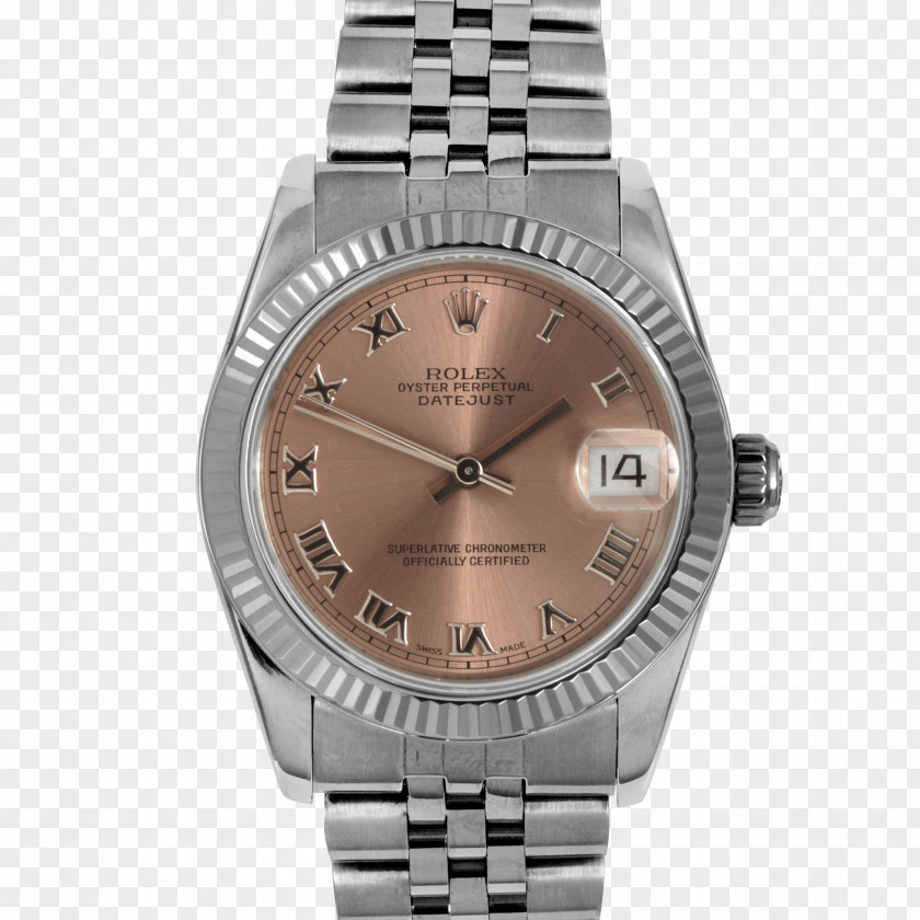 Metal Bezel Rolex Datejust Automatic Watch Strap PNG