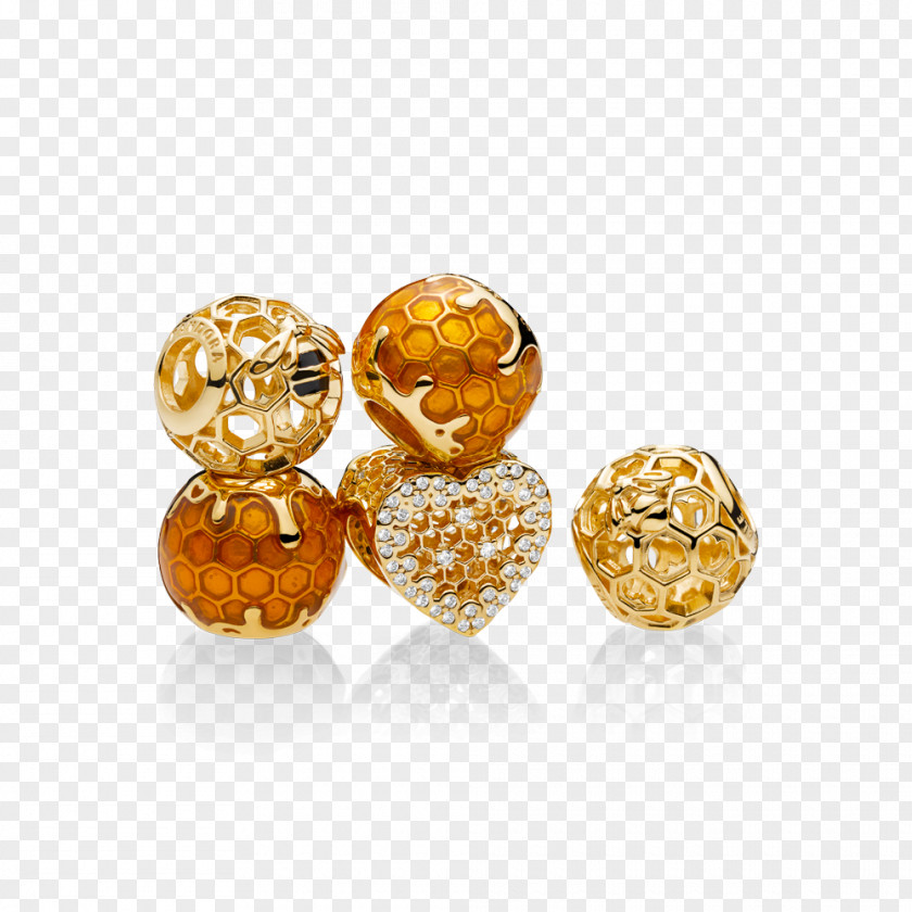 Balm Silhouette Earring Pandora Jewellery Gold Bracelet PNG