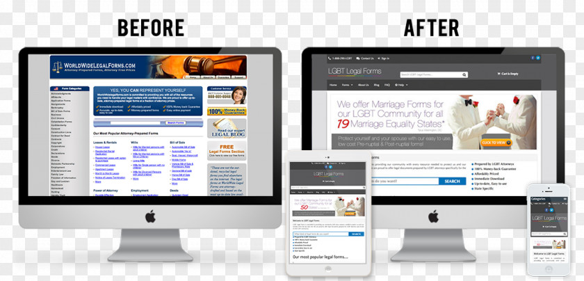 BEFORE AFTER Computer Program Web Page Monitors Webmaster PNG