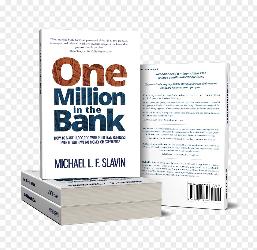 Business One Million In The Bank: How To Make $1,000,000 With Your Own Business, Even If You Have No Money Or Experience Amazon.com PNG