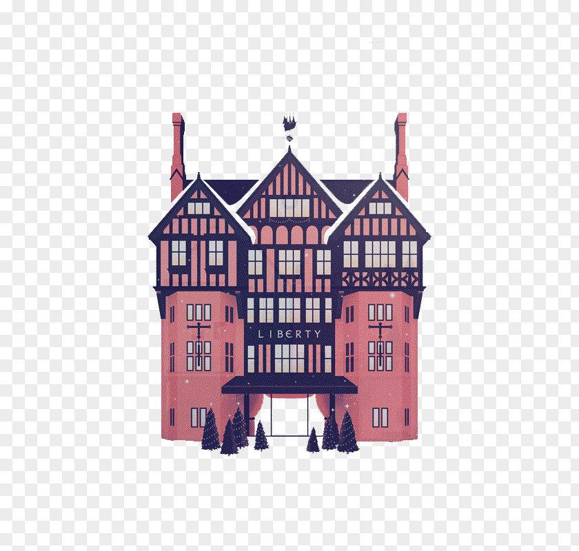 Castle Illustrator Art Drawing Illustration PNG