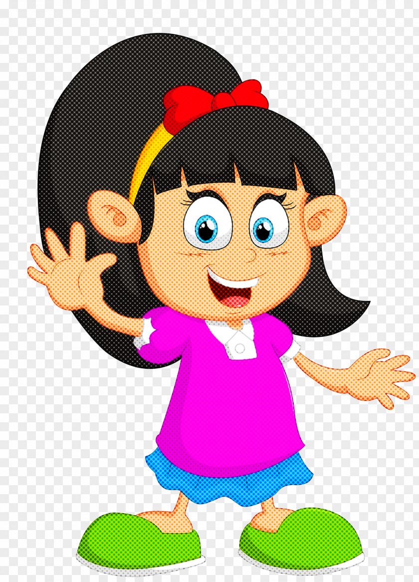 Child Animation Cartoon Gesture PNG