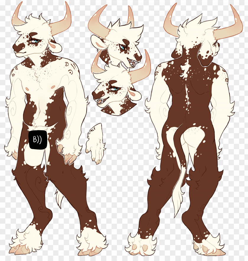 Deer Cattle Horse Costume Design PNG