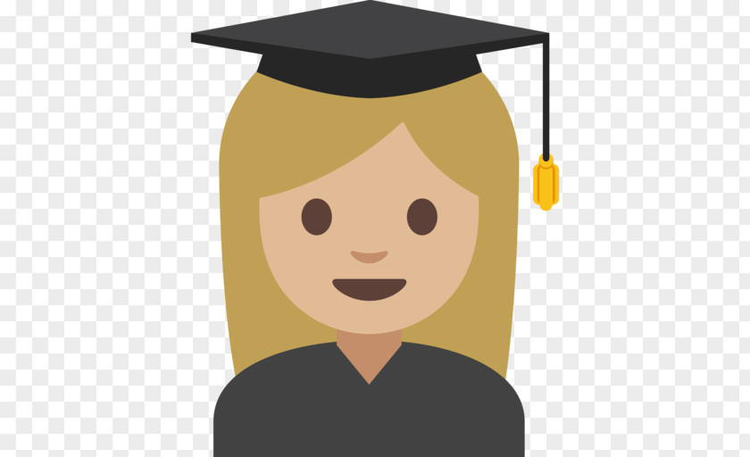 Emoji Square Academic Cap Graduation Ceremony Emoticon Clip Art PNG