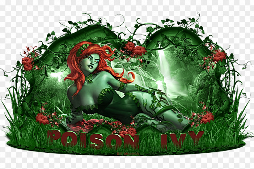 Ivy DC Universe Online Poison Christmas Ornament Tree PNG