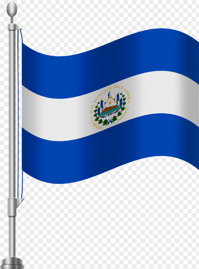 Norwegian Flag Cartoon Clip Art Of El Salvador PNG
