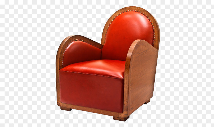 Retro European Style Chair Furniture Art Deco Recliner Couch PNG
