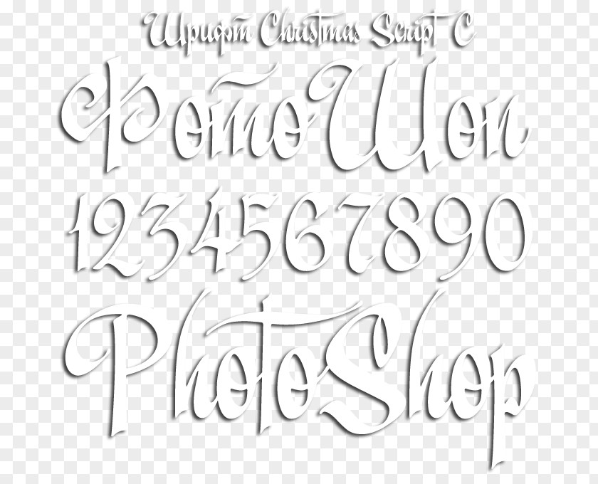 Angle Paper Handwriting Font Line Art PNG