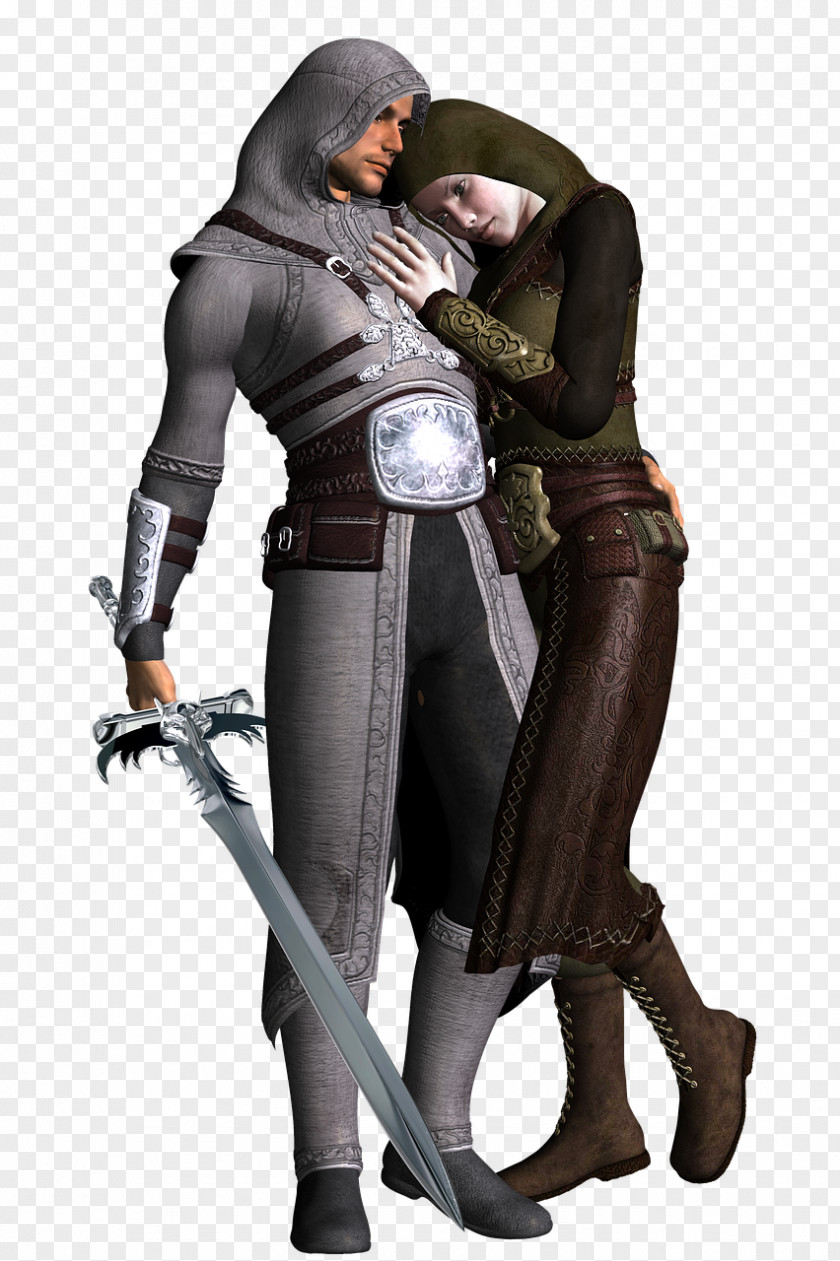 Medieval Couple Photography PNG