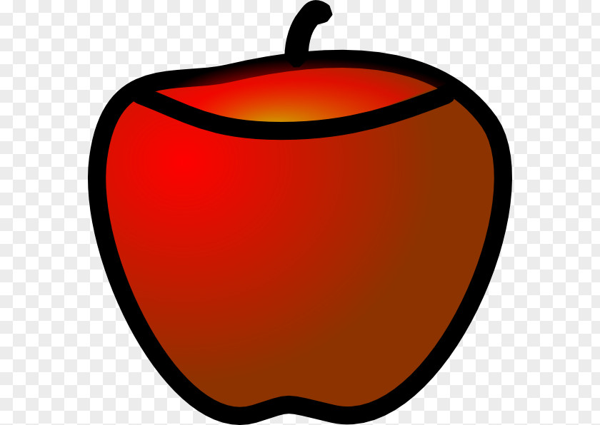 Red Apple Solid Liquid Gas Clip Art PNG