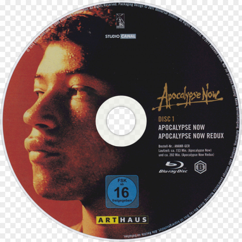 Apocalypse Now Compact Disc Au DVD Redux PNG