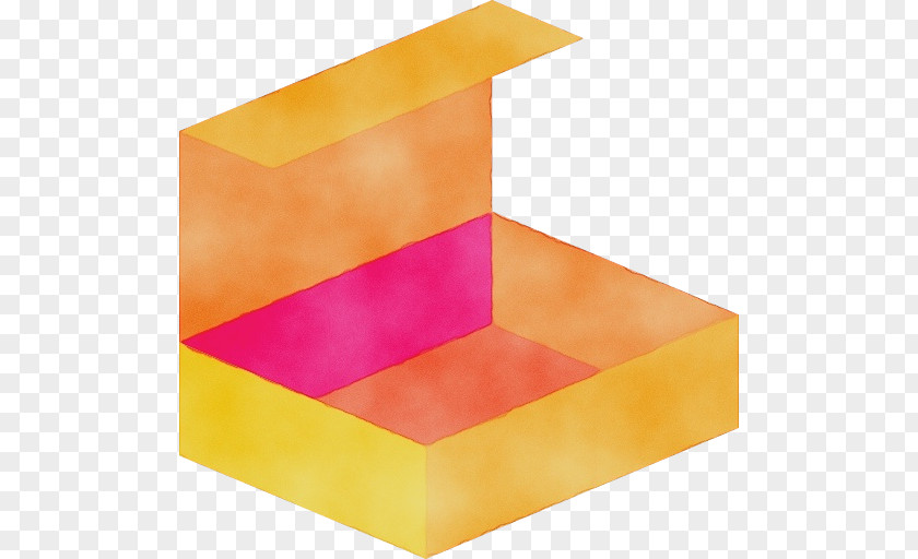 Box Yellow Orange PNG