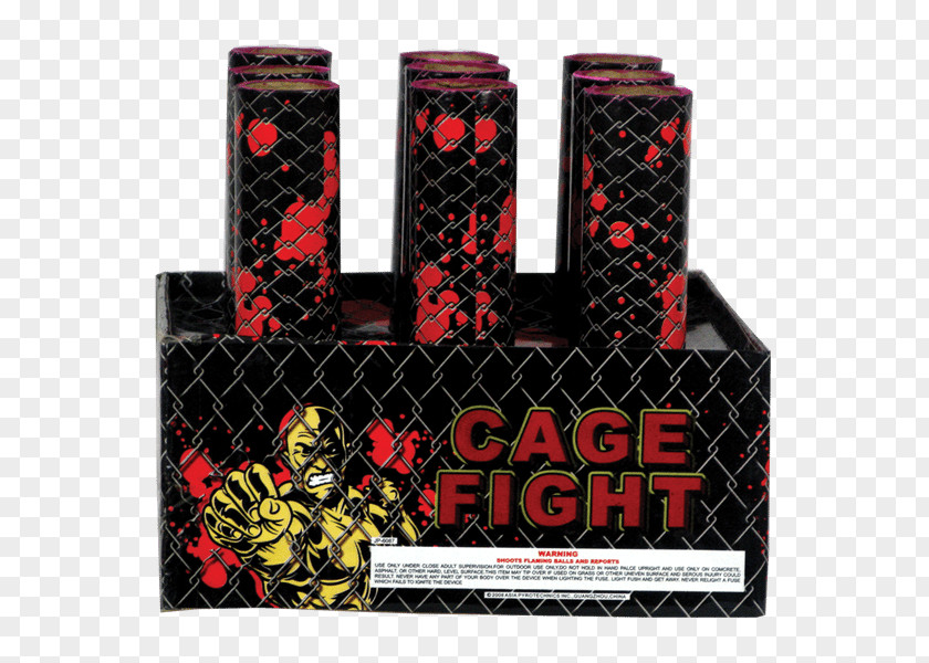 Cage Fight Blazing 7 Fireworks Black Cat Cake Roman Candle PNG
