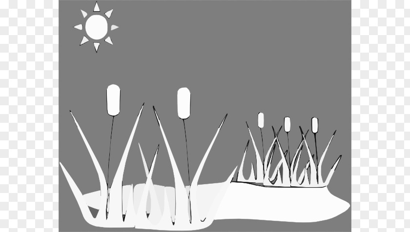 Marsh Cliparts Pond Black And White Clip Art PNG