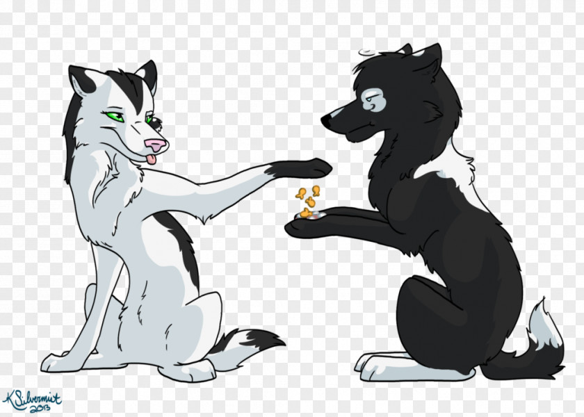 Silver Mist Dog Cat Cartoon Paw PNG