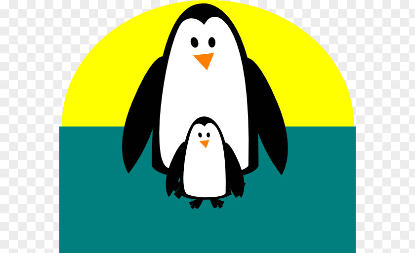 Small Penguin Cliparts Mother Clip Art PNG