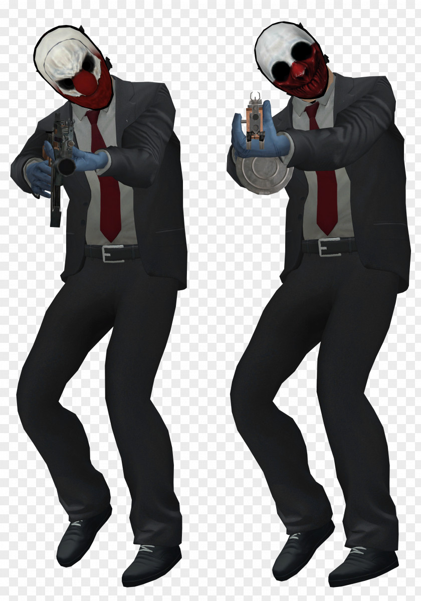 Payday 2 Pixel Art Overkill Software Character PNG